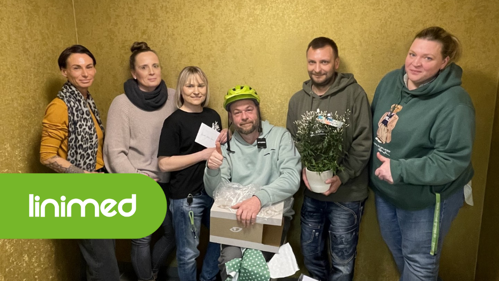 Unser Kollege Carsten ist seit 10 Jahren Teil der Linimed-Familie in Leipzig!