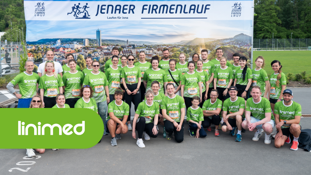 14. Firmenlauf mit Team Linimed