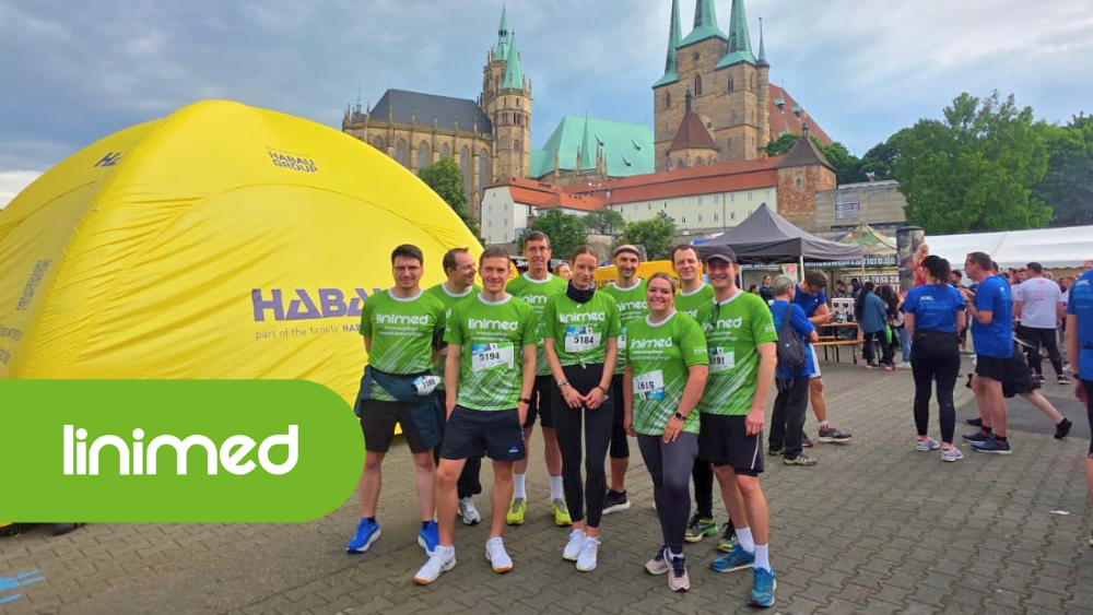 Gruppenbild Team Linimed RUN Erfurt